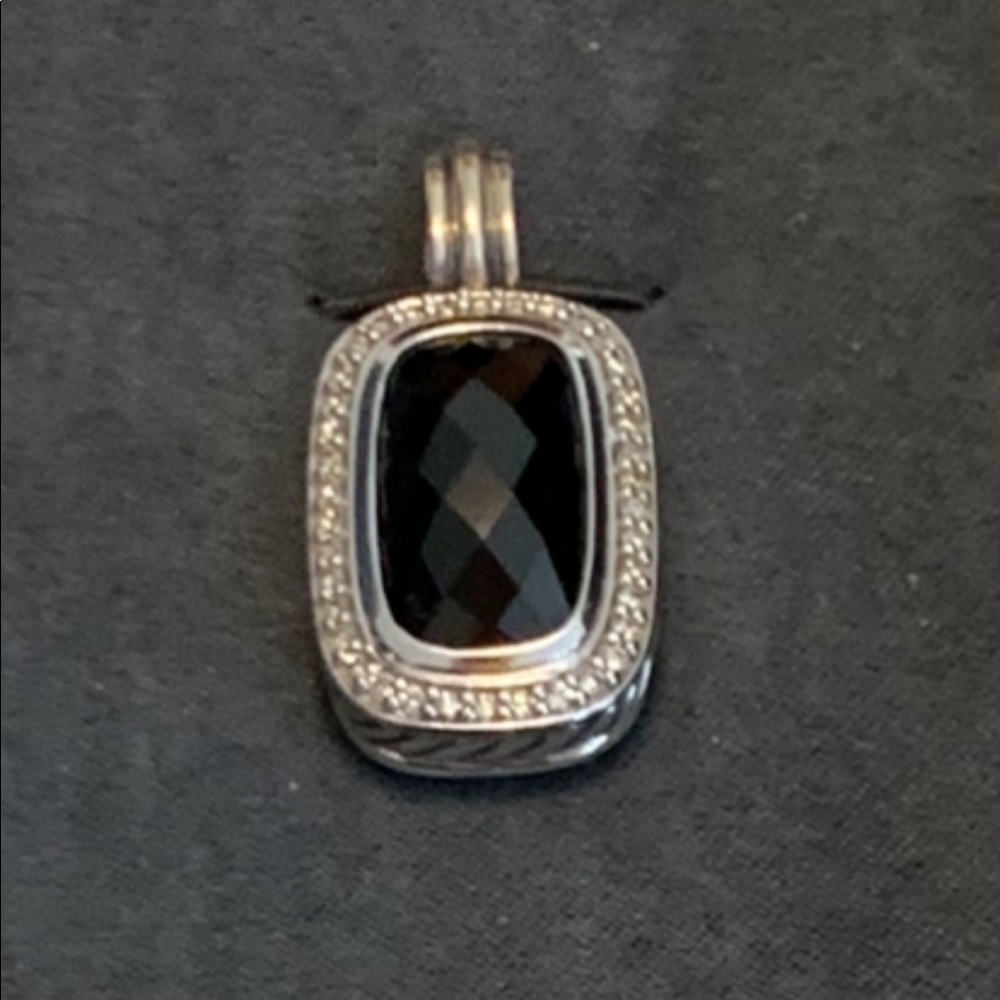 David Yurman Black Onyx Pendant